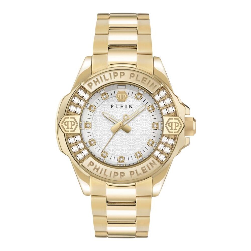 Philipp Plein Plein Majesty Crystal Watch Gold Womens